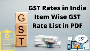 GST Rates List