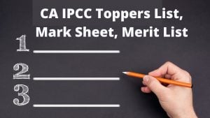 CA IPCC Toppers List