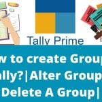 create Group in Tally