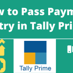 Payment Entry in Tally Prime