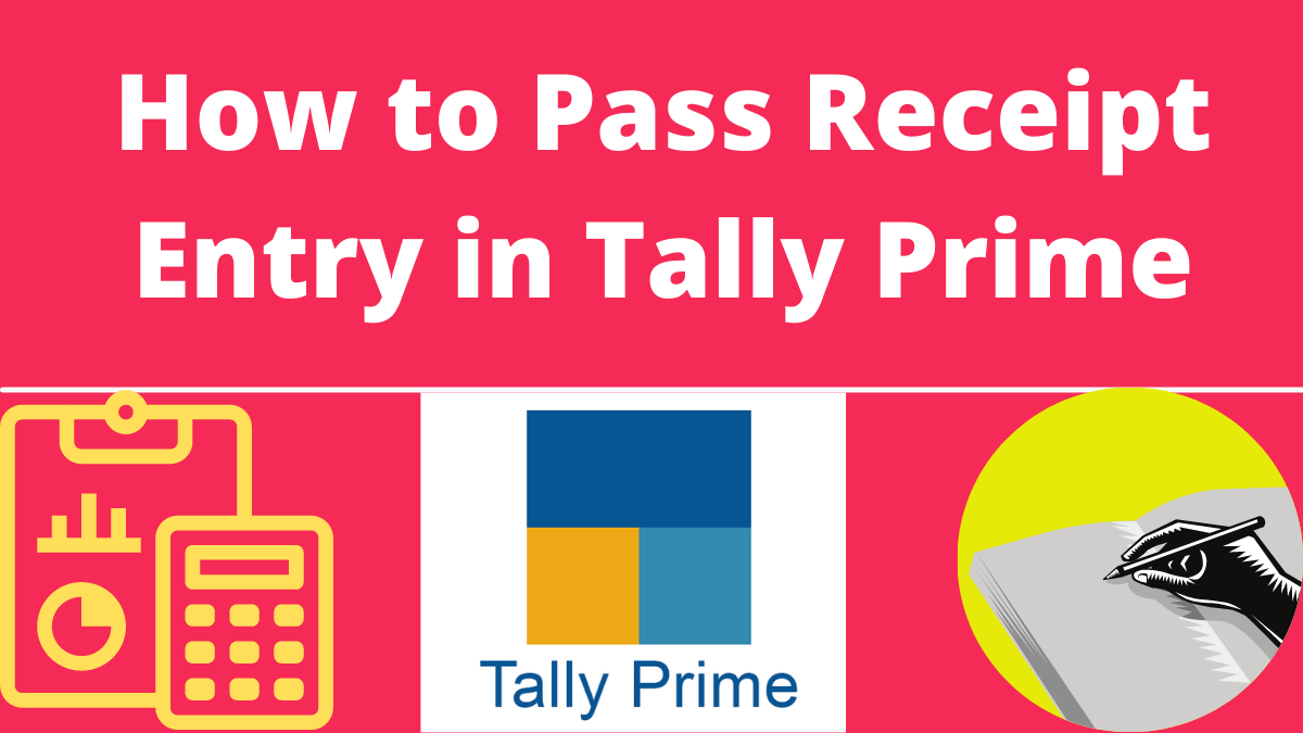 Receipt Entry in Tally Prime
