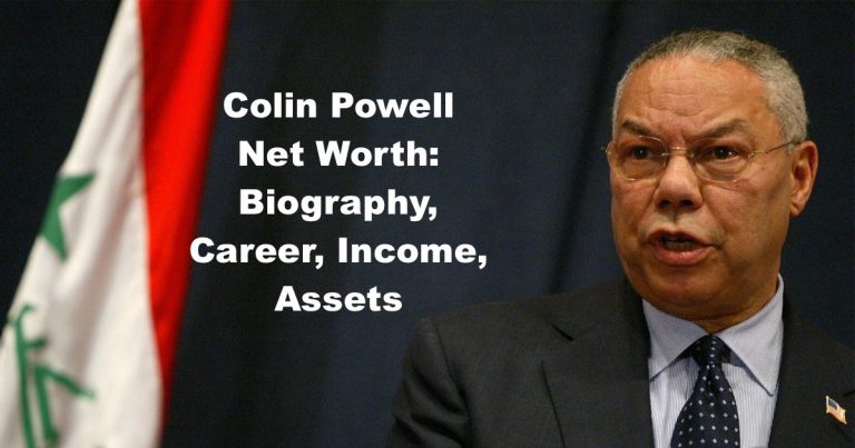 Colin Powell Net Worth Political Career Earnings Age