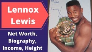 Lennox Lewis Net Worth