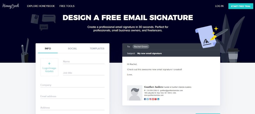 design email signature