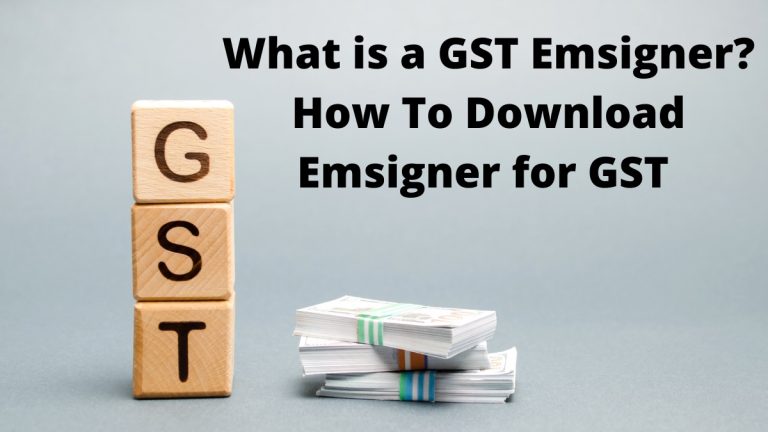 What is a GST Emsigner