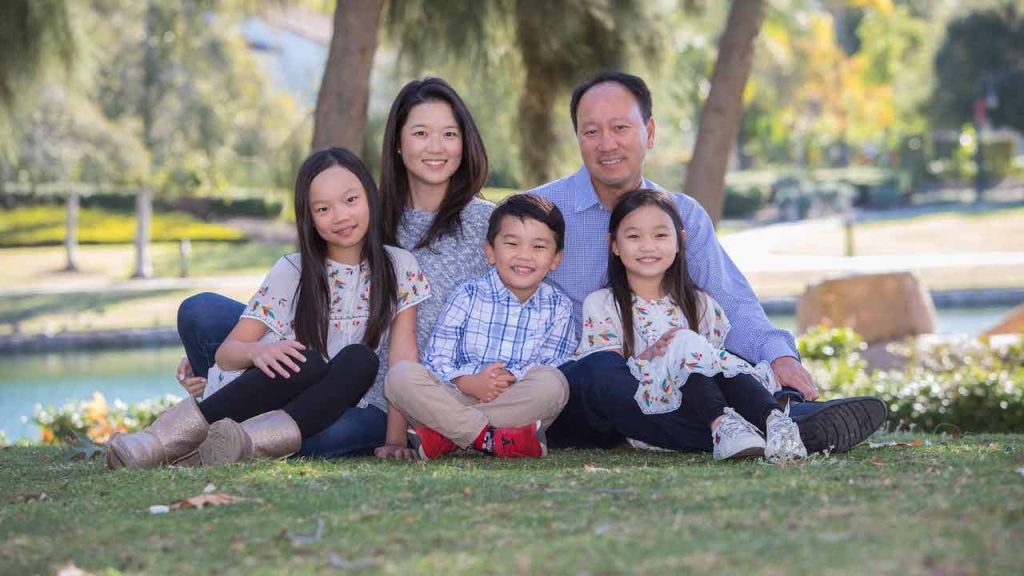 Michael Chang Family
