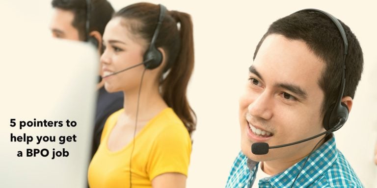 5 pointers to help you get a BPO job
