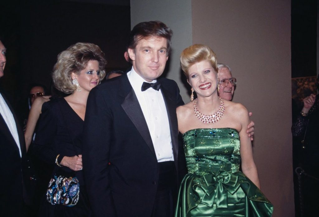 Ivana Trump with Donald Trump (Ex-Husband)