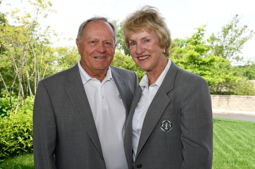 Jack Nicklaus with his wife
