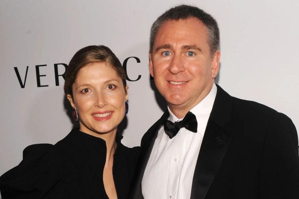 Kenneth C. Griffin and his wife