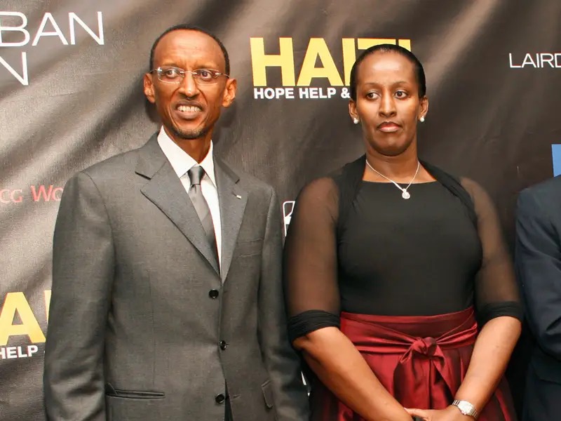 Paul Kagame Family