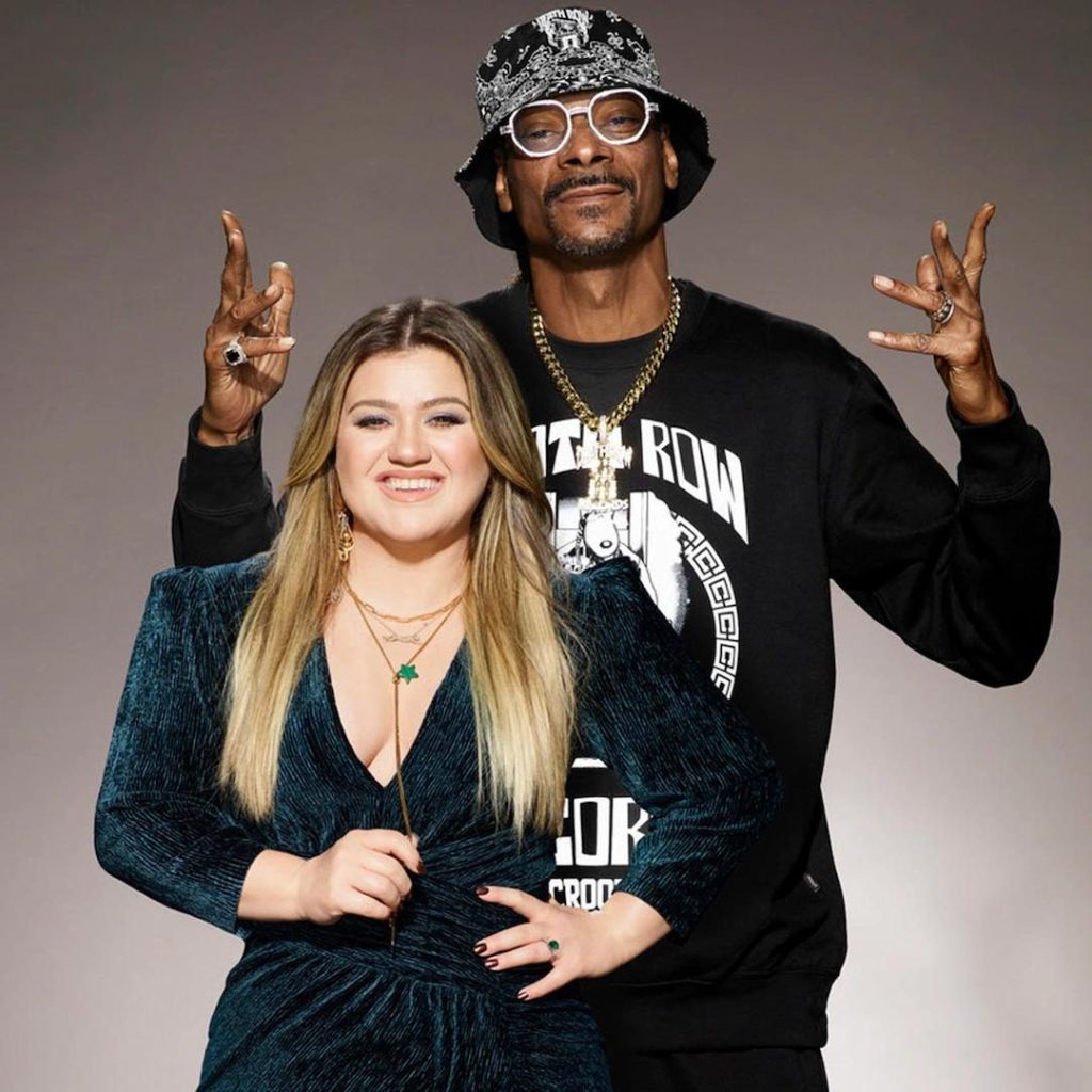 Snoop Dogg and Kelly Clarkson