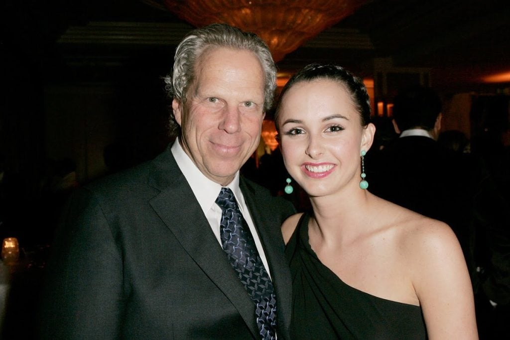 Steve Tisch with his Daughter