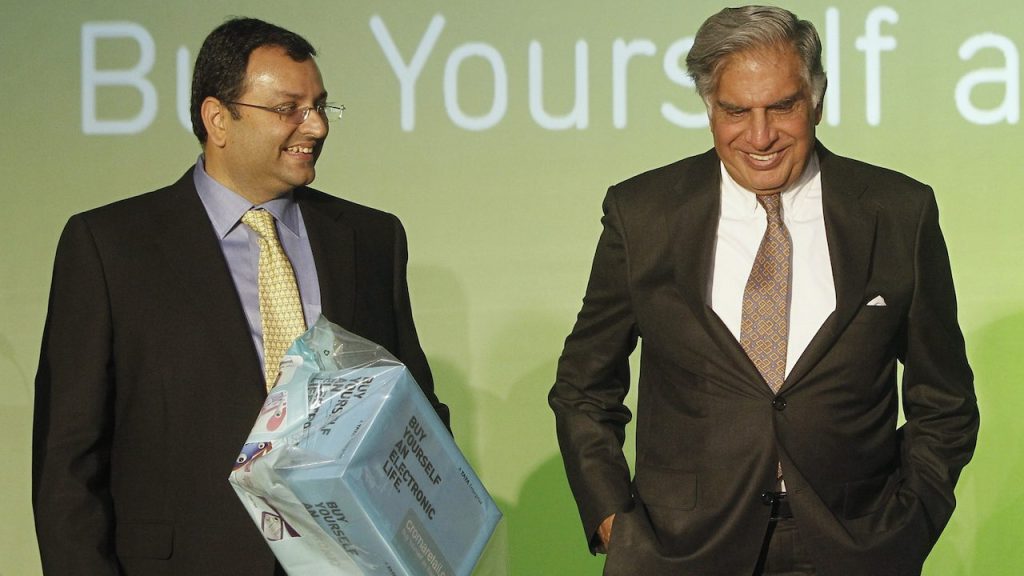 Cyrus Mistry With Ratan Tata