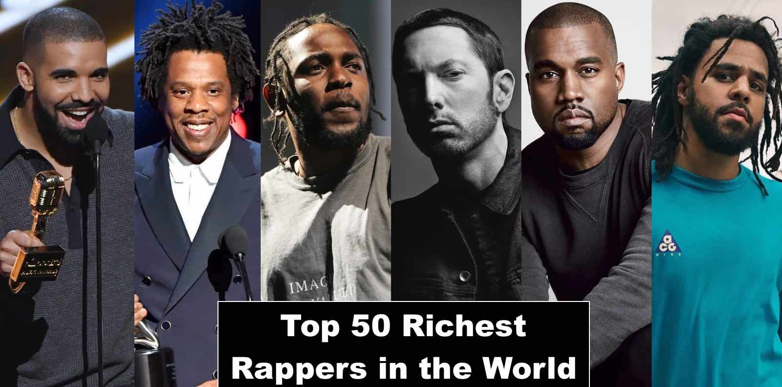 Top 50 Richest Rappers in the World 2023: Net Worth Salary