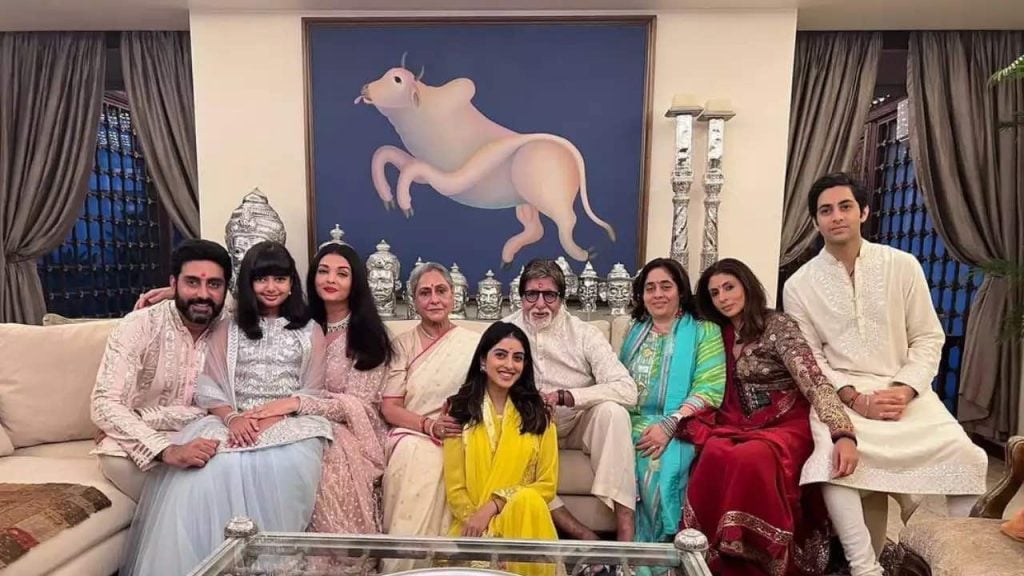 Amitabh Bachchan Family Photo