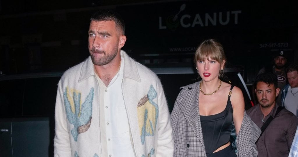 Travis Kelce With Taylor Swift